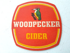 BULMERS - Woodpecker Cider - Join The Great ...  Cat No'524 Beer mat / Coaster