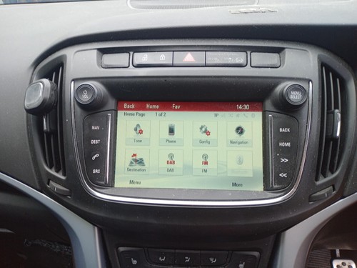 Vauxhall zafira display screen - vauxhall,