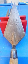 Vintage WHS Hunt & Sons  Pointing Trowel - 6" x 3" Capped end - archaeology?