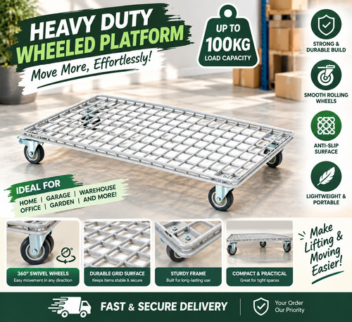 100kg wheeled platform - 100kg,