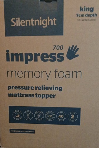 Silentnight impress 7cm - impress, memory