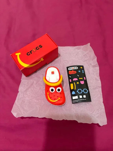 Mcdonald 2026 red - red, crocs