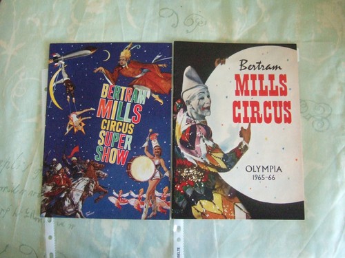 Bertram mills circus programs - bertram,
