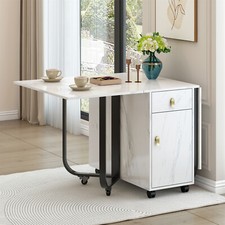 Folding dining table - folding, drop