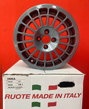 4 Wheels Montecarlo Anthracite 7x15 4x98 ET37 58.1 Lancia Delta NO CHINA
