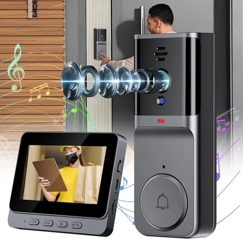 Wireless video door bell audio - wireless,
