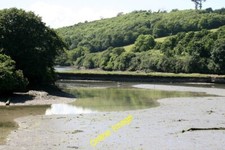 Photo 6x4 Porth Creek low tide as seen at Froe Bohortha  c2012