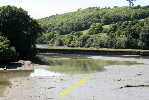 Photo 6x4 porth - creek, tide