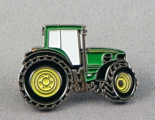 Green tractor vehicle enamel - vehicle,