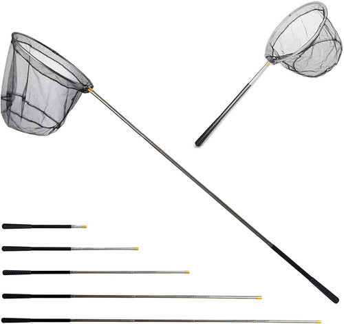 Fishing landing net with - net,