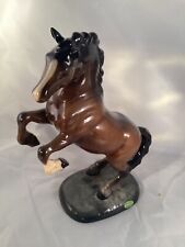 Beswick Welsh Cob rearing No 1014, brown gloss