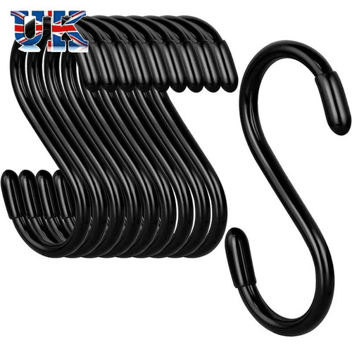 10pcs iron metal - s, black