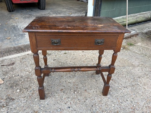 Hall console side - table, with