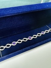 PAJ BB Amethyst Link Silver