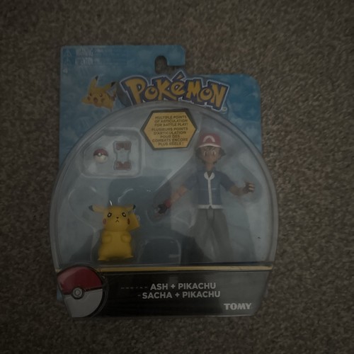 Tomy pokemon ash - ash, pikachu