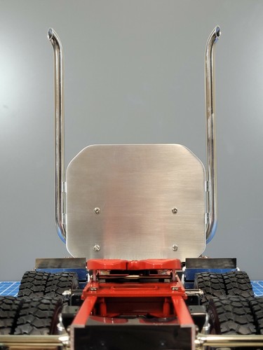Aluminum headache exhaust - aluminum,