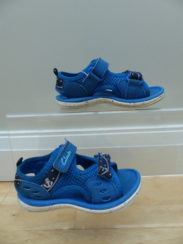 Boys clarks blue beach - boys,