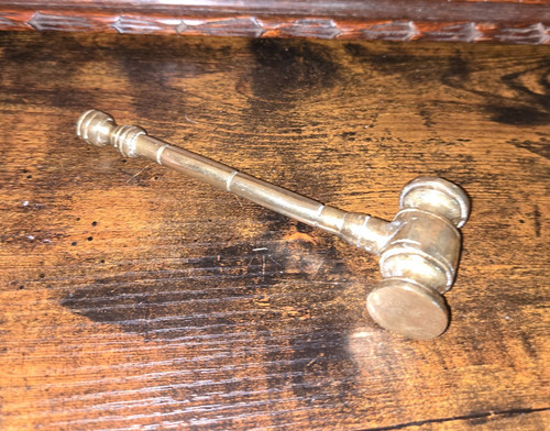 Vintage solid brass - solid,