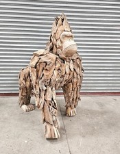 Driftwood Life Size Gorilla