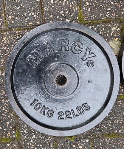 Marcy cast iron weight plates - iron,