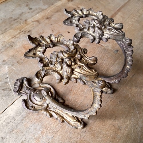 Antique curtain tie backs - antique,
