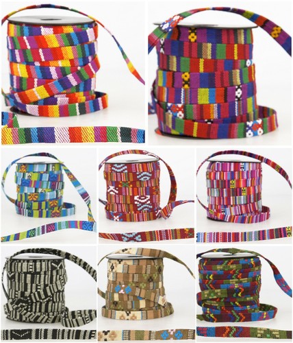 Jacquard trim ribbon 10mm - jacquard, x