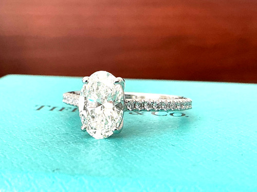 Tiffany diamond oval novo - co,