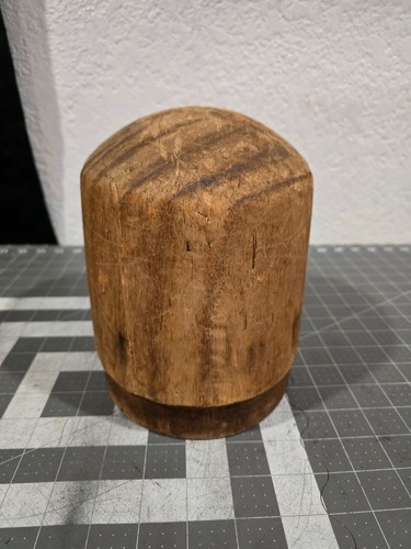 Vintage wooden hat mold - vintage,