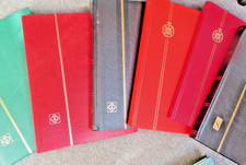 STAMP STOCKBOOKS VARIOUS STYLES COLOURS LIGHTHOUSE COMPASS ECT CHOOSE FROM LIST