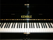 Kemble Metallic Gold Piano Name Brand Vinyl Transfer Decal Sticker