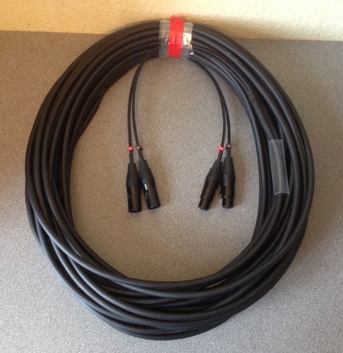 Way xlr loom 30m black - way,