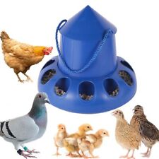 Automatic Chicken Feeder Trough Shape Bird Feeding Bucket Pigeon Feeder  Budgie