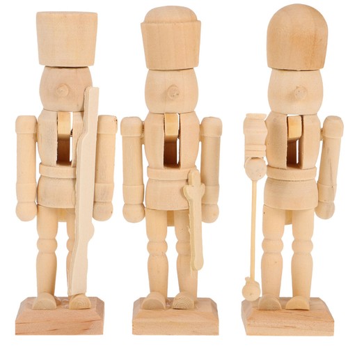 3pcs nutcracker ornaments - 3pcs,