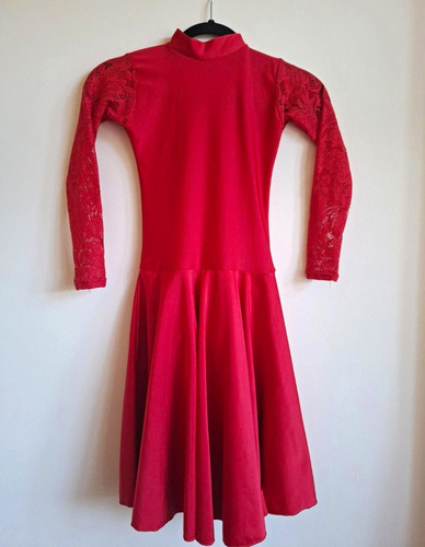 Pzazz girls red lace - pzazz, long