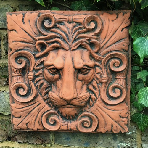 Roman lion head classical - roman, wall