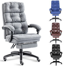 Ergonomic Office Chair Recliner Swivel Adjustable Fabric PC Computer Desk Chair