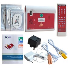 Dutch&English AED Trainer Automatic External Defibrillator Monitor for training