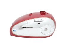 BSA GOLD STAR CANDY RED PAINTED CHROME PETROL TANK