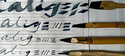 Pcs bamboo dip pen set - 4,