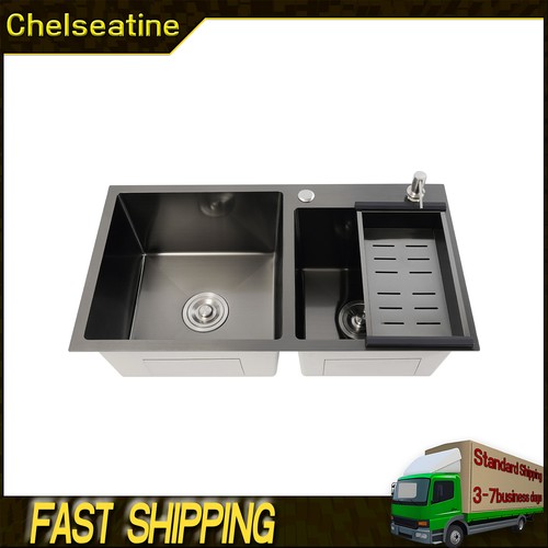 Kitchen sink double - sink, bowl