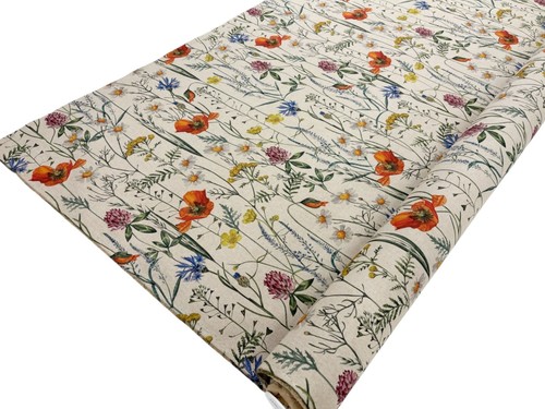 Wildflowers panama fabric - panama,