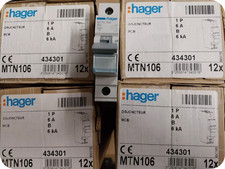 HAGER MCB MTN125, MTN132,  MCB