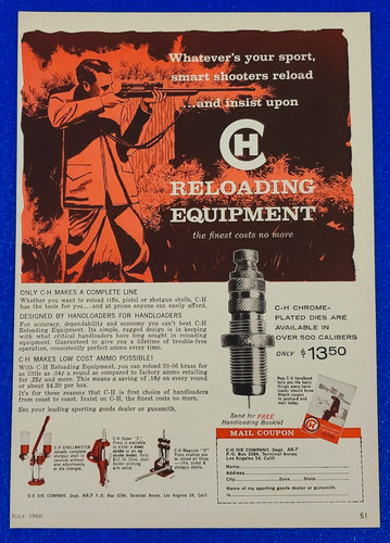1960 reloading equipment - 1960,