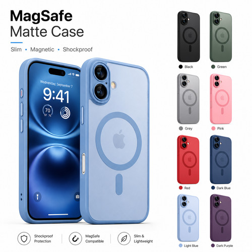 Magsafe magnetic matte - magnetic, case
