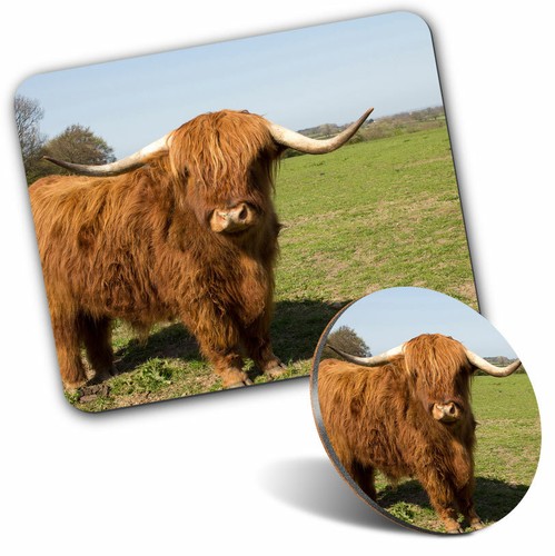 Mouse mat coaster set - mat,
