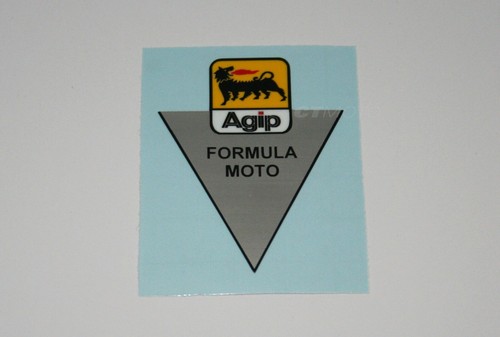 Agip formula moto decal - formula,