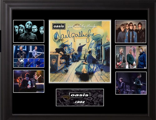 Oasis band signed definitely - signed,