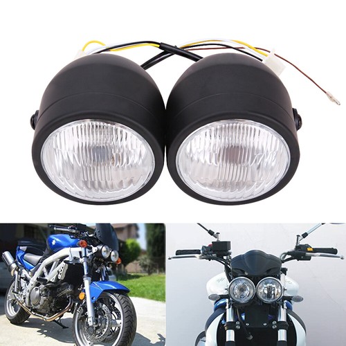 Motorcycle twin headlight - twin,