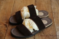 Gucci GG  Brown Suede Leather