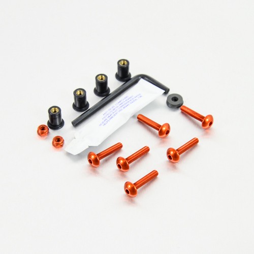 Aluminium screen kit honda - aluminium,